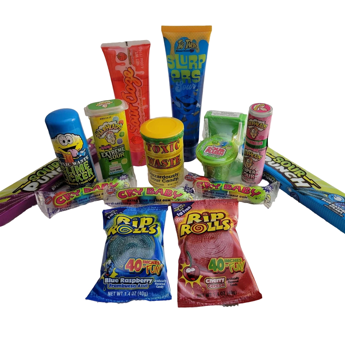 â€‹sour Candy T Box Slime Licker Ooze Tube Slurpers Cry Baby